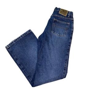 Polo Ralph Lauren Jeans Womens 6  Blue Stretch Flare Denim Pants Cotton Ladies